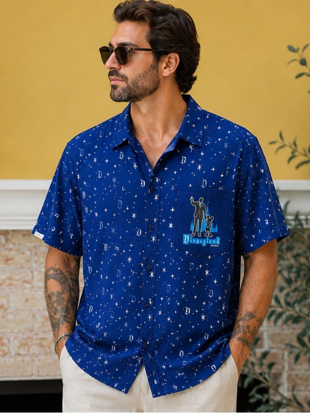 Disney Parks x our Universe Disneyland Camp Shirt | Size Large | #127